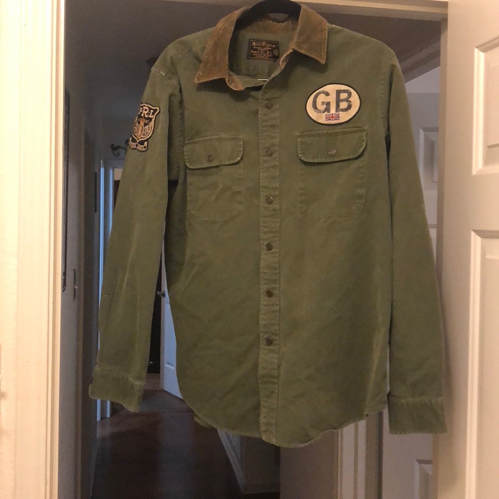 Denim& supply Ralph Lauren waxed cotton jacket